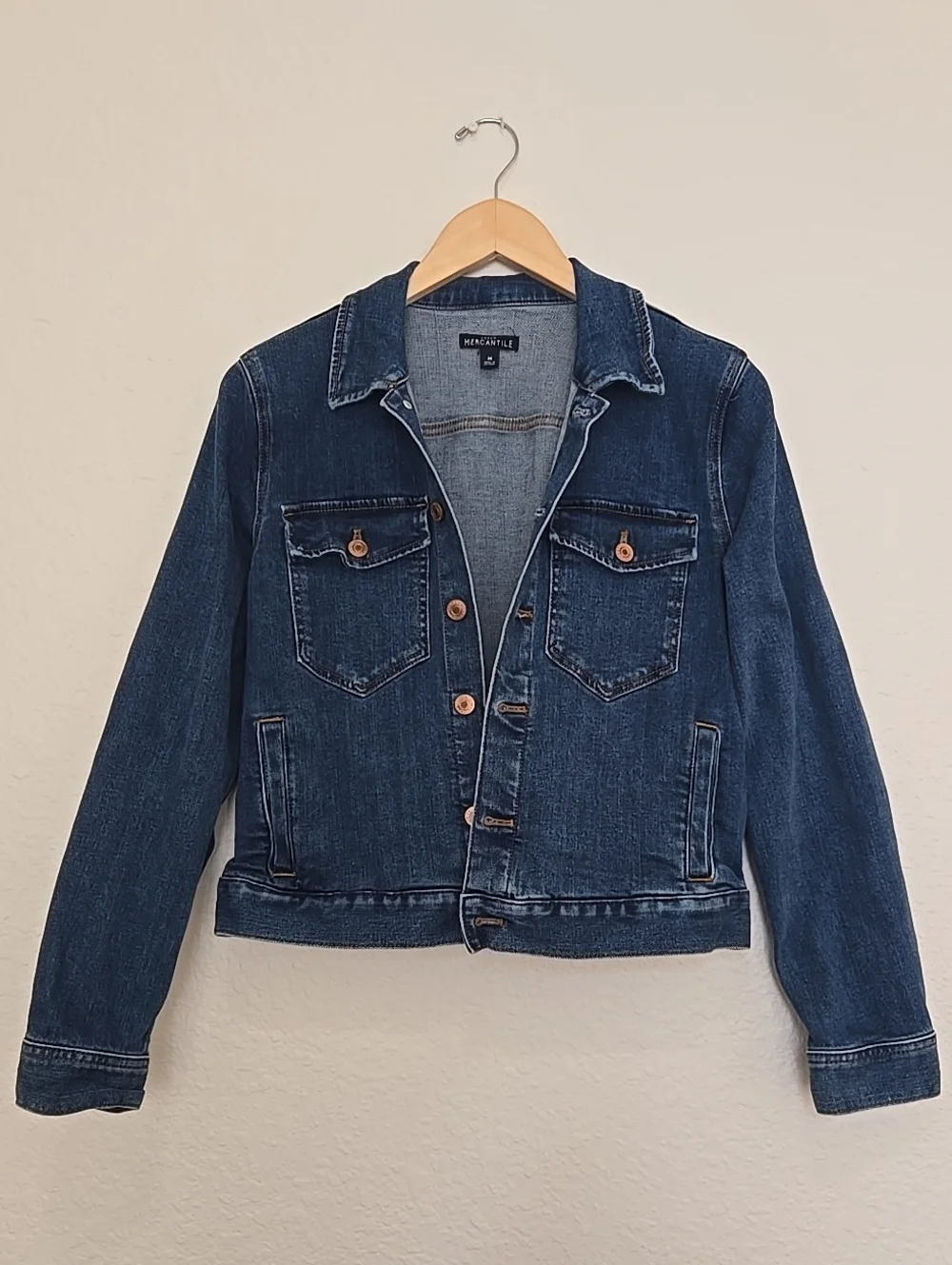 J. Crew Classic Indigo Denim Jacket